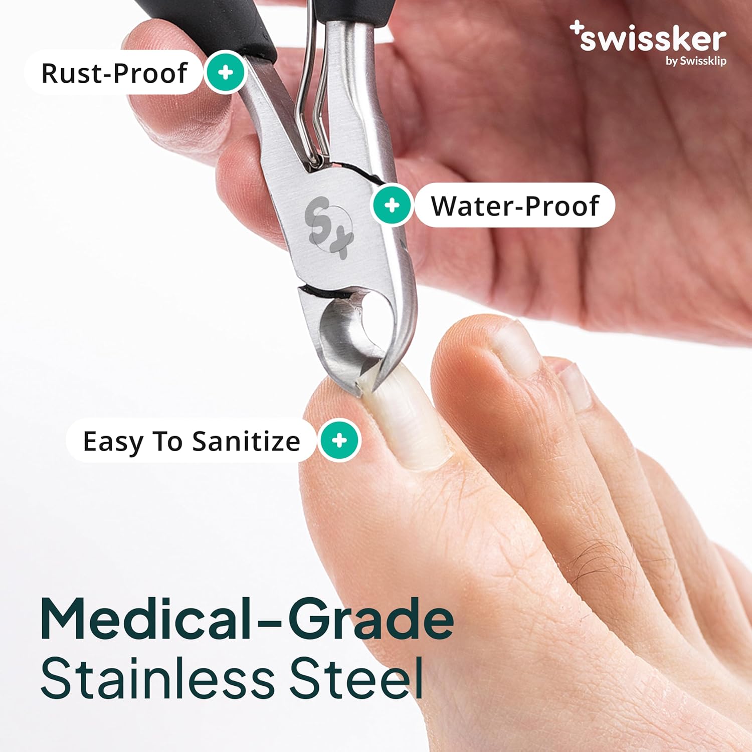 Tăietor de unghii ergonomic pentru femei