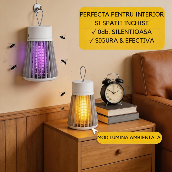 Lampa Anti-Țânțari Portabilă